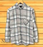 Stylish Cream Checks Shirt Trendy Checkered Pattern