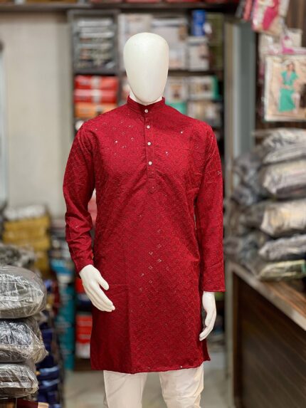 Premium Chikenkari Kurta Pajama