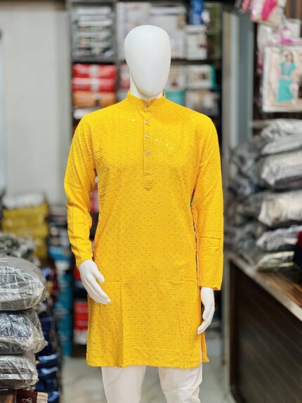 Premium Chikenkari Kurta Pajama