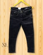 Dark Grey Slim Fit Jeans for Men | Premium Denim