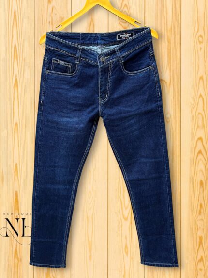 Classic Blue Slim Fit Jeans for Men