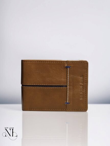 Mustard Brown Men’s Premium Leather Wallet