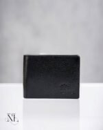 Classic Charcoal Black Men’s Premium Leather Wallet