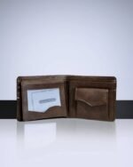 Coffee Dark Brown Leather Wallet