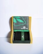 Charcoal Black Men’s Premium Leather Wallet