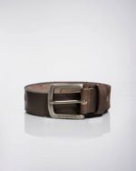 Sandalwood Brown Leather Belt