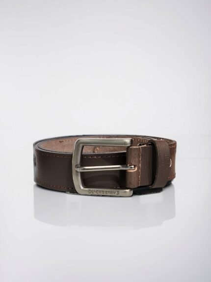 Sandalwood Brown Leather Belt
