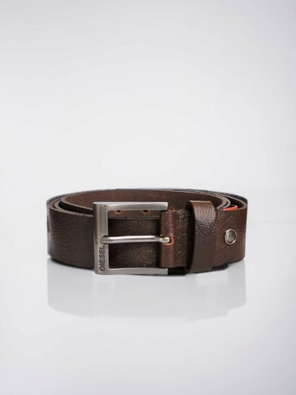 Classic Olive brown leather belt for men Premium leather belt under ₹400 Gift belt for men in India Genuine leather belt for men Olive brown belt with sturdy buckle