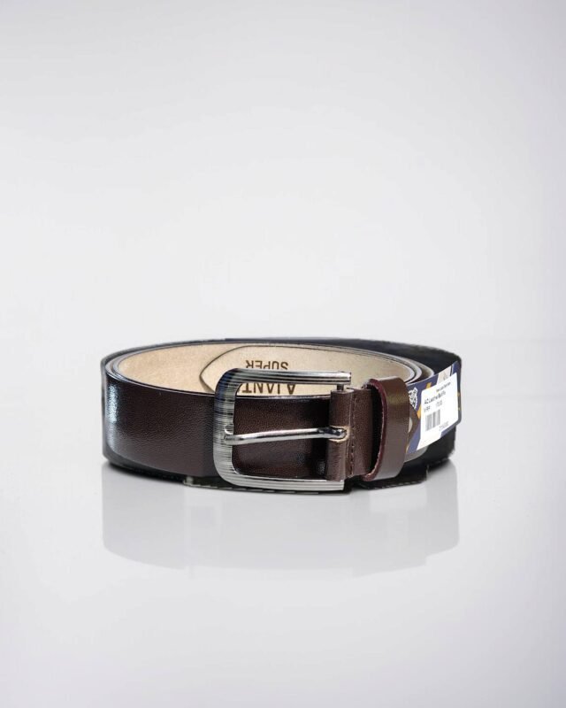 Mahogany Classic Brown Leather Belt