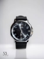 Stylish Gold-Toned Strap Watch for Men