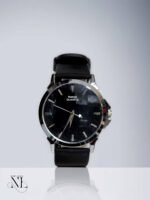 Silver-Toned Mesh Strap Watch for Men