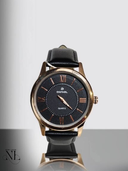 Rose Gold Stainless Steel Watch for Men