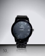 Black-Toned Bracelet Watch for Men