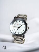 Silver Analog Watch for Men