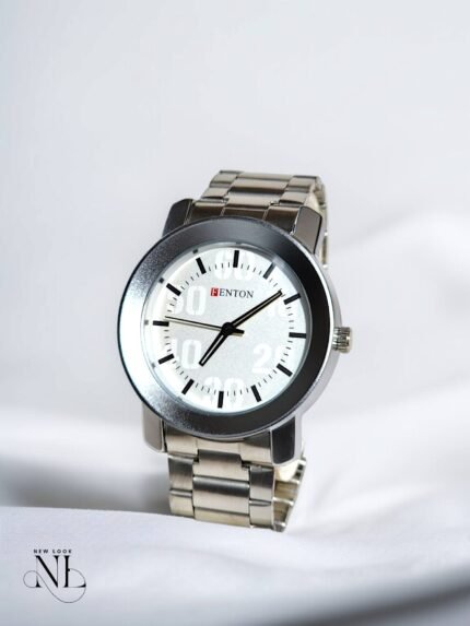 Silver Analog Watch for Men