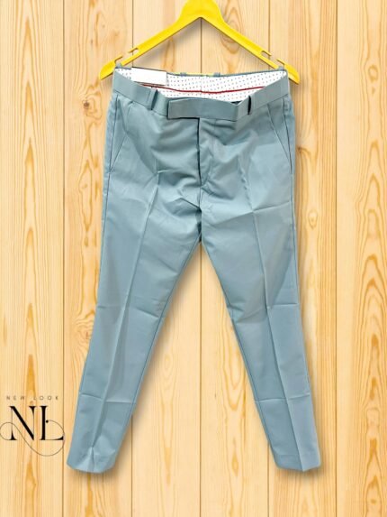 Sky Blue Formal Pants for Men