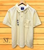 Yellow Polo Tshirt - Vibrant Cotton