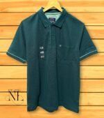 Turquoise Blue Polo T-shirt - Soft & Stylish