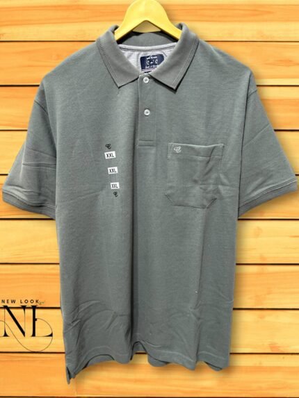 Comfort Lite Grey Polo T-Shirt