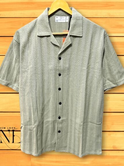 Lite Green Oversized Shirt For Men