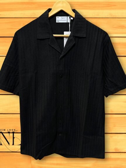 Classic Black Oversized Shirt