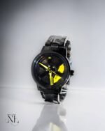 rotating dial men's watch