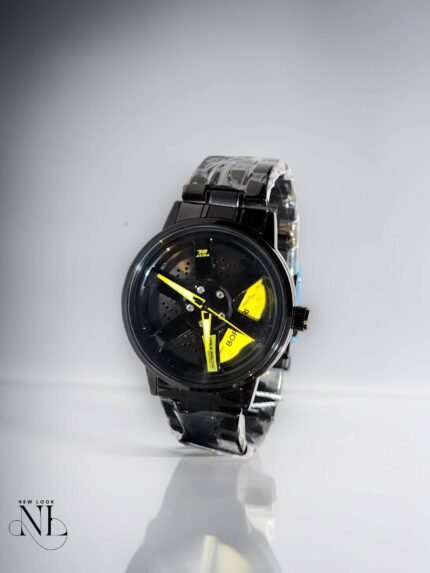 rotating dial men's watch