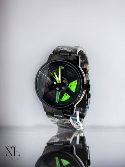 Luxury Rotating Movement Mens Watch