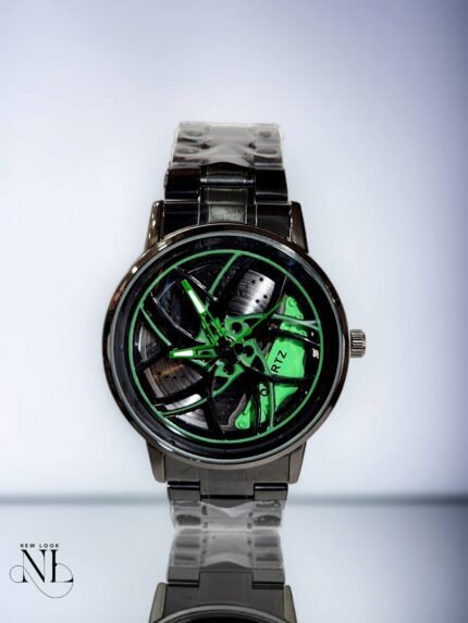 Black Premium Rotating Dial Watch for Corporate Gifting