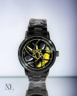 Premium Black Rotating Dial Watch for Retirement Gifts