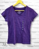 Classic Purple Fairy Cotton T-Shirt for