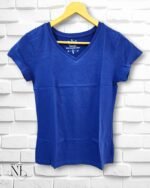 Dark Blue Science Girls Cotton T-Shirt Smart & Stylish
