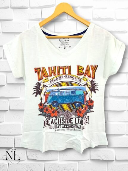 White Science Girls Cotton T-Shirt Smart & Stylish