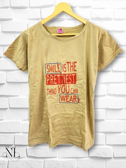 Golden Enchanted Forest Cotton T-Shirt