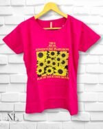 Ballet Pink Cotton T-Shirt, Elegant & Soft