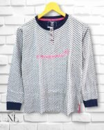 Stylish Grey Mermaid Tail Cotton T-Shirt