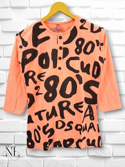 Lite Pink Dinosaur Girls Cotton T-Shirt