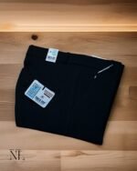 Classic Black Formal Pants – Imported Fabric