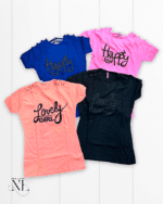 Print Girls Cotton T-Shirt