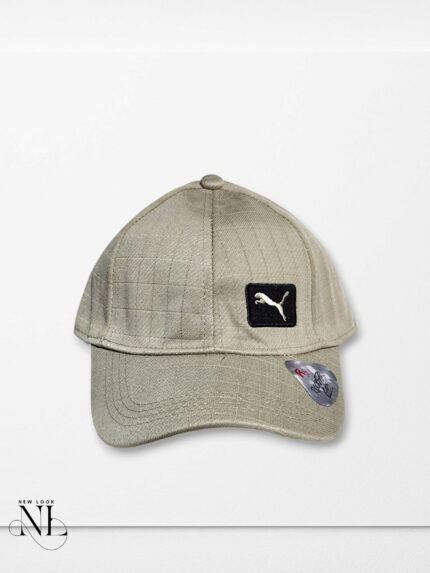 Distressed Cream Cotton Cap | Vintage Style