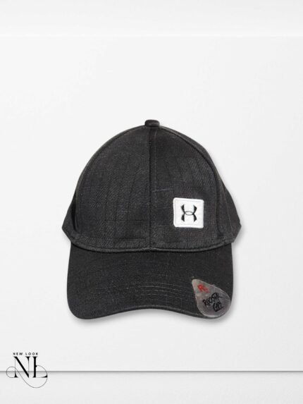 Black Plain Cap for Men | Premium Quality