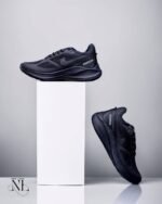Black Sports Shoes for Men | Premium Stitched