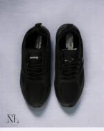 Black Sports Shoes for Men | Premium Stitched