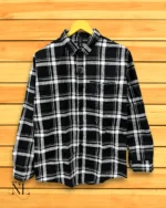 Vintage Indigo Checks Shirt for Men