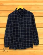 Mystic Blue Checks Shirt for Men