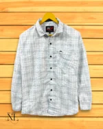 Tropical Teal Checks Shirt for Men
