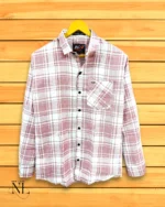 Vintage Indigo Checks Shirt for Men