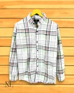 Lite Green Checks Shirt for Men | Premium Cotton
