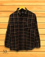 Regal Brown Checks Shirt for Men