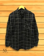 Regal Green Checks Shirt for Men